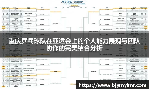 重庆乒乓球队在亚运会上的个人能力展现与团队协作的完美结合分析
