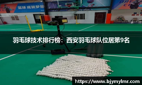 羽毛球技术排行榜：西安羽毛球队位居第9名